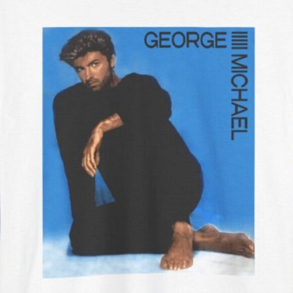 80s George Michael Pop Music Fan Gift Graphic Retro Concert Tour T-Shirt 73 - Picture 2 of 5